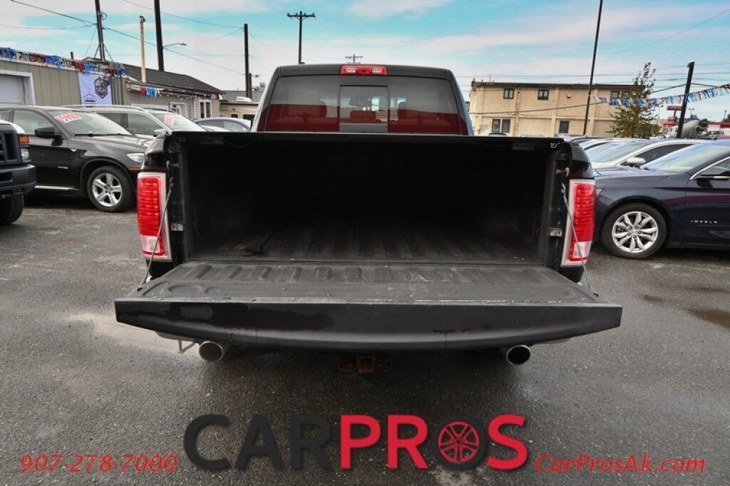 2013 Ram 1500 Laramie - 5.7L V8 - Quad Cab - 4X4 - Remote Start - Powered Heated/Cooled Seats - Heated Steering Wheel - Bluetooth - Navigation - Backup Camera - Bedliner - Tonneau Cover - Tow Package Anchorage AK