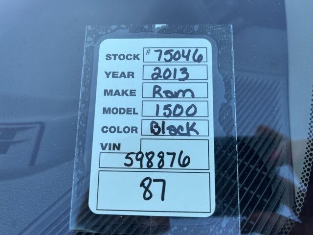 2013 Ram 1500 Laramie Jacksonville FL
