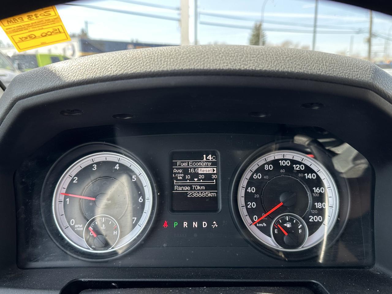 2013 Ram 1500 ST Quad Cab 4x4 | V8 FlexFuel | Cloth | Bench Seat | 17IN Wheels | Remote Keyless Entry Redwater AB