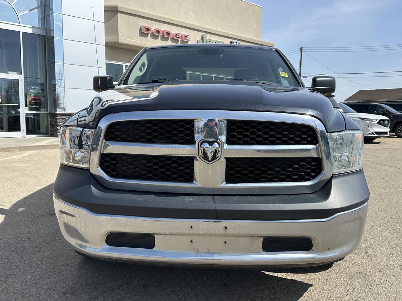 2013 Ram 1500 ST Quad Cab 4x4 | V8 FlexFuel | Cloth | Bench Seat | 17IN Wheels | Remote Keyless Entry Redwater AB