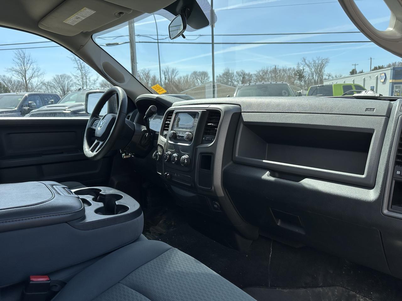 2013 Ram 1500 ST Quad Cab 4x4 | V8 FlexFuel | Cloth | Bench Seat | 17IN Wheels | Remote Keyless Entry Redwater AB