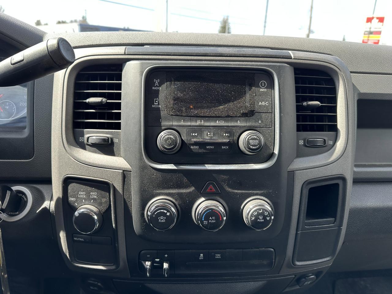2013 Ram 1500 ST Quad Cab 4x4 | V8 FlexFuel | Cloth | Bench Seat | 17IN Wheels | Remote Keyless Entry Redwater AB