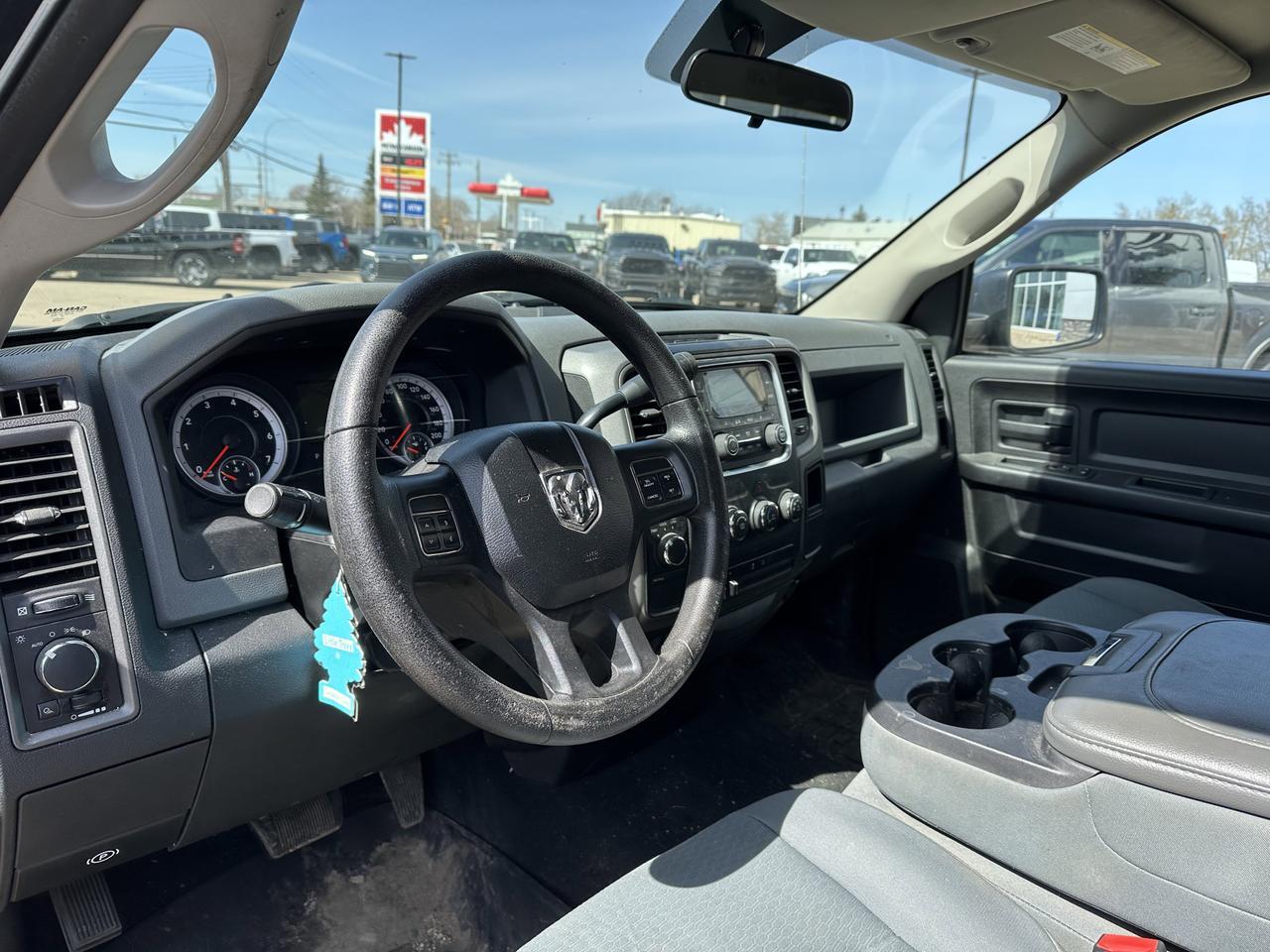 2013 Ram 1500 ST Quad Cab 4x4 | V8 FlexFuel | Cloth | Bench Seat | 17IN Wheels | Remote Keyless Entry Redwater AB