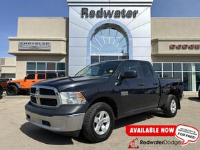 2013 RAM 1500 St Quad Cab 4x4 V8 Flexfuel Cloth Bench Seat 17in Wheels Remote