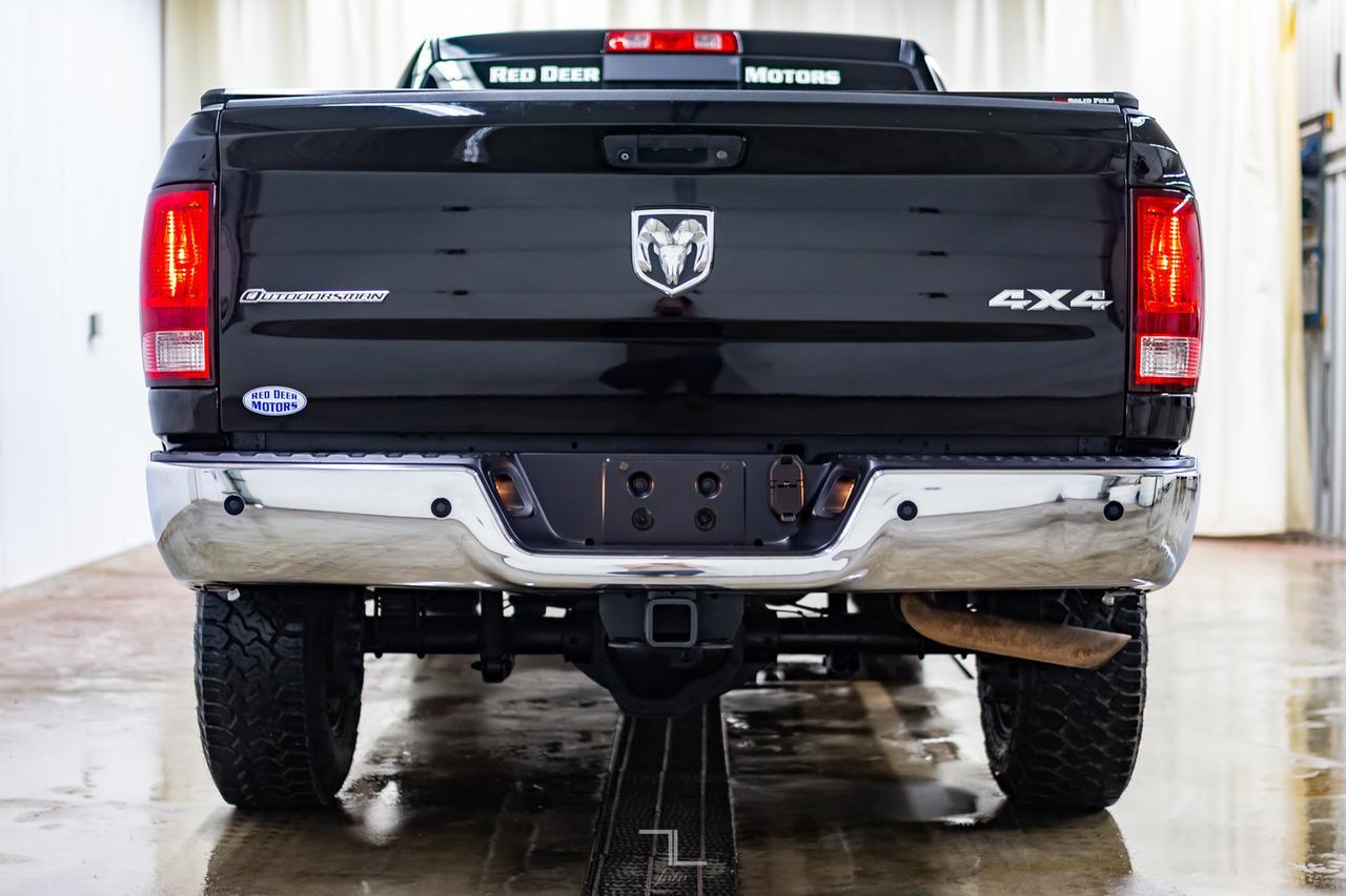 2013 Ram 2500 4x4 Crew Cab Outdoorsman HEMI Nav Roof BCam Red Deer AB