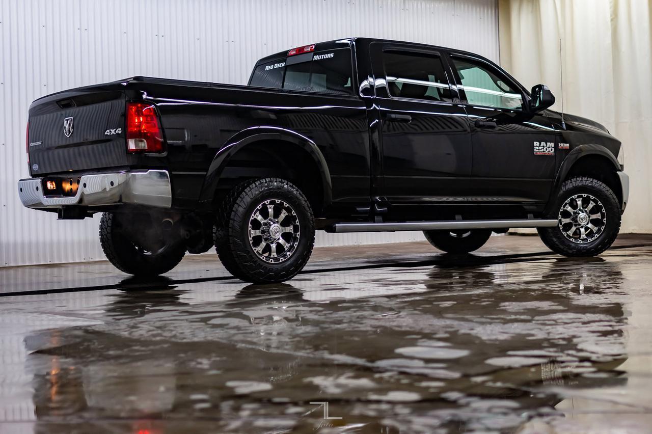 2013 Ram 2500 4x4 Crew Cab Outdoorsman HEMI Nav Roof BCam Red Deer AB