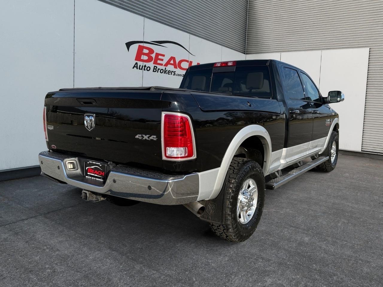 2013 Ram 2500 Laramie CREW CAB 4X4 CUMMINS DIESEL, HEATED AND VENTILATED SEATS, HEATED REAR SEATS, POWER SLIDING REAR WINDOW, HEATED STEERING WHEEL, POWER FOLDING MIRRORS, NAVIGATION, BLUETOOTH, LOW MILES, CLEAN CARFAX, ONLY 1 OWNER, THIS RAM IS PRICED TO SELL MAK Norfolk VA