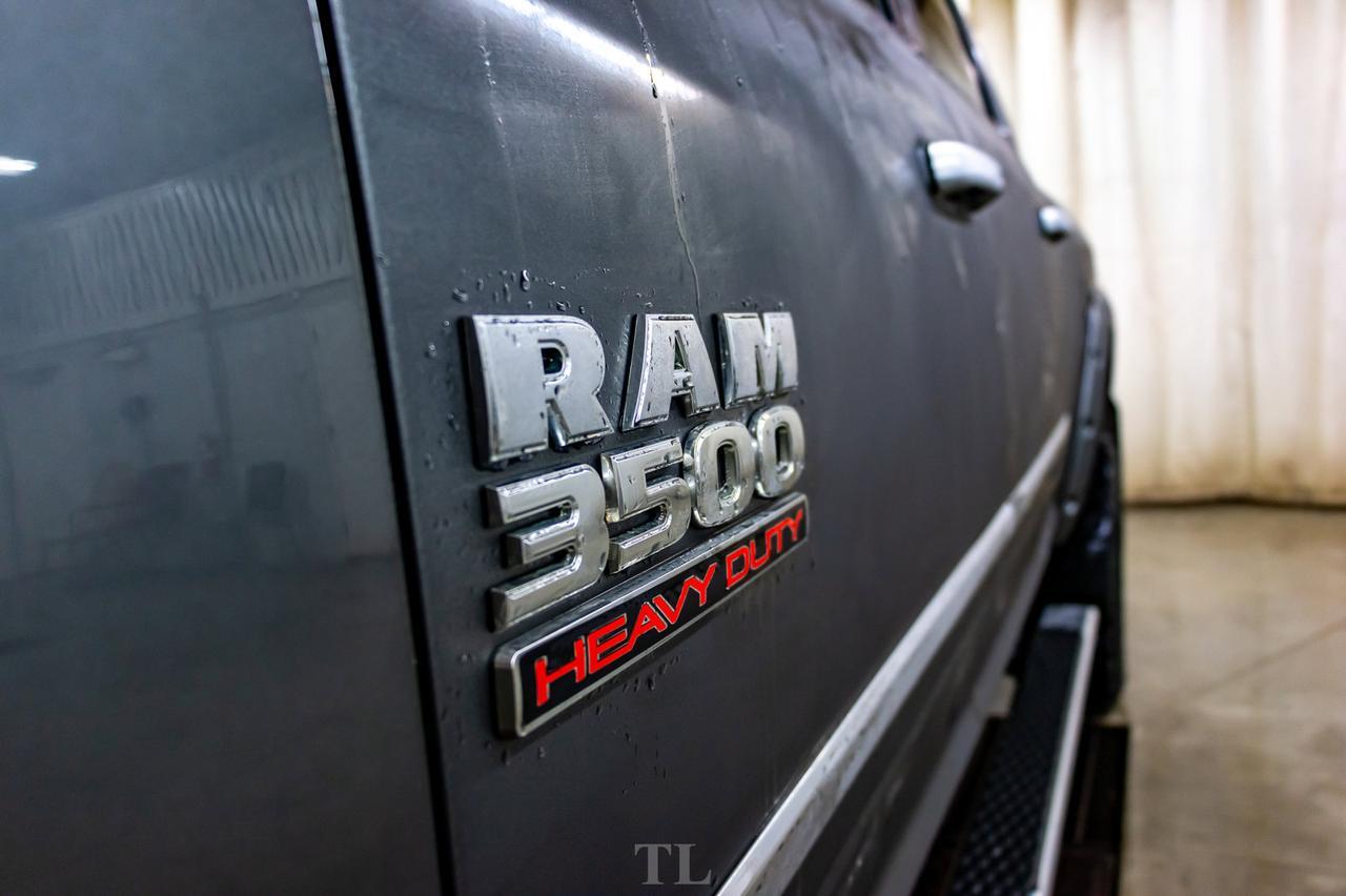 2013 Ram 3500 4x4 Crew Cab Laramie Diesel Leather Nav Lift Red Deer AB