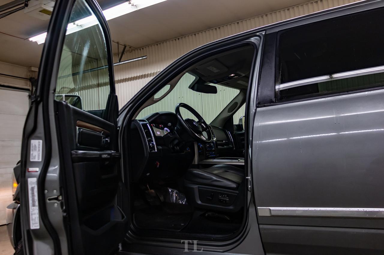 2013 Ram 3500 4x4 Crew Cab Laramie Diesel Leather Nav Lift Red Deer AB