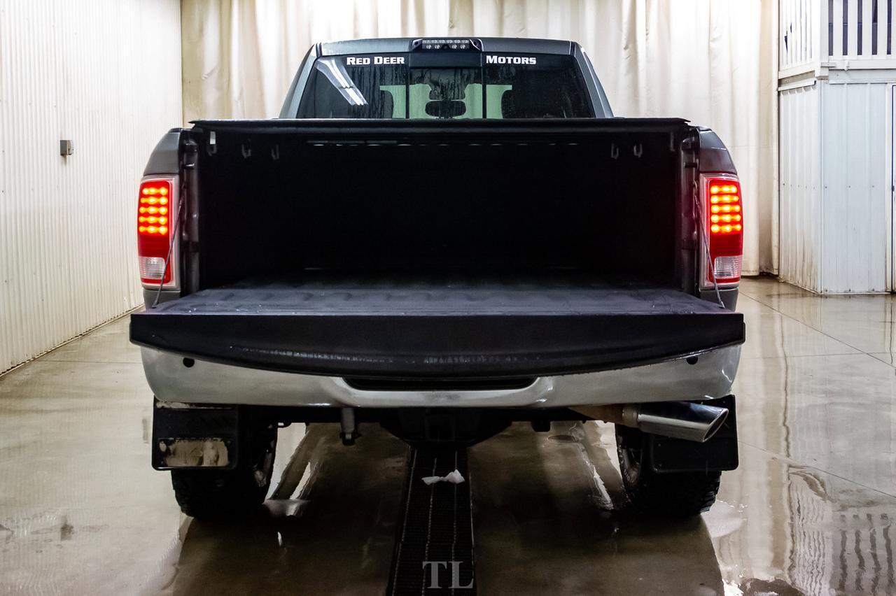 2013 Ram 3500 4x4 Crew Cab Laramie Diesel Leather Nav Lift Red Deer AB