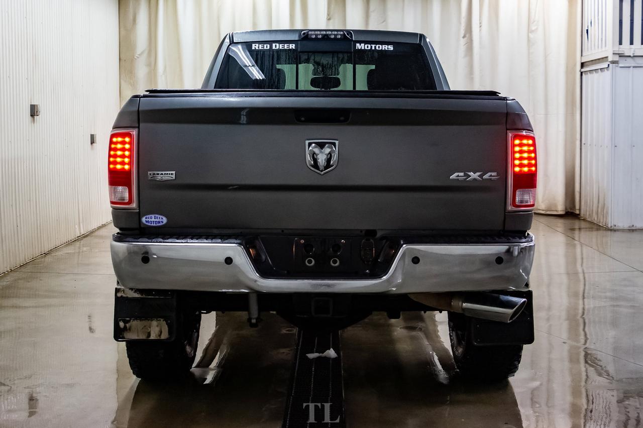 2013 Ram 3500 4x4 Crew Cab Laramie Diesel Leather Nav Lift Red Deer AB