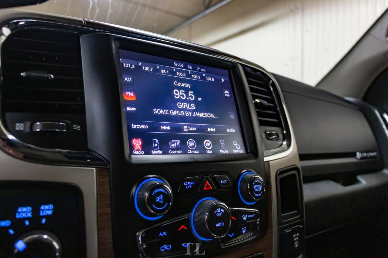 2013 Ram 3500 4x4 Crew Cab Laramie Diesel Leather Nav Lift Red Deer AB