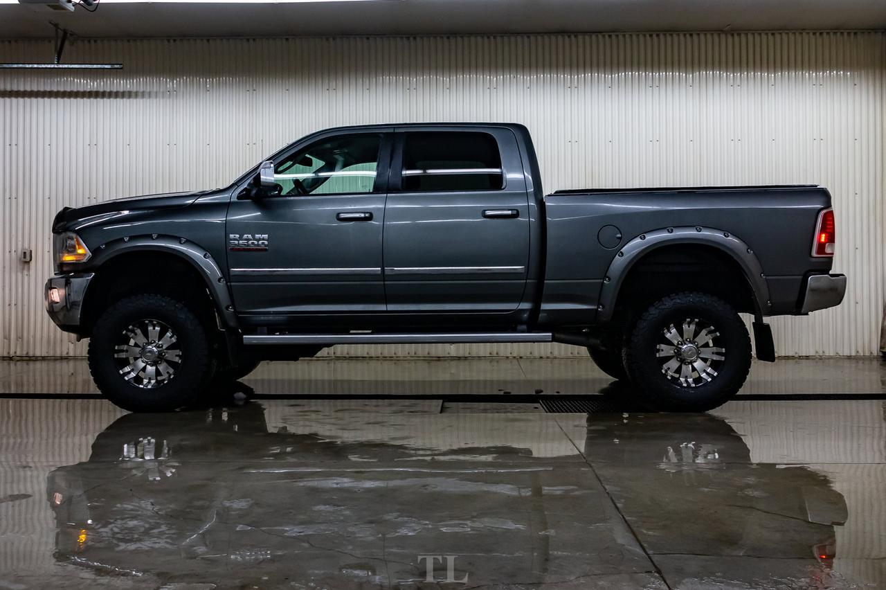 2013 Ram 3500 4x4 Crew Cab Laramie Diesel Leather Nav Lift Red Deer AB