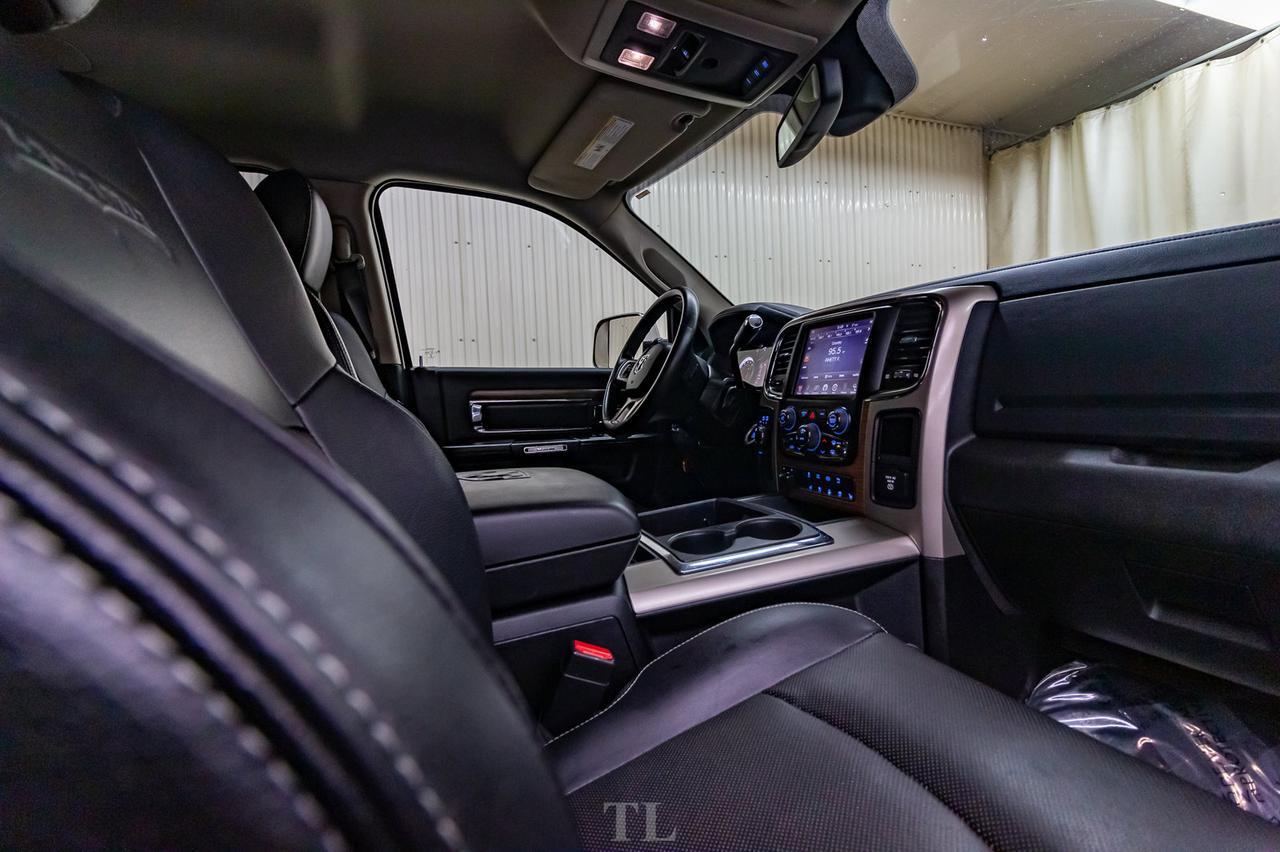 2013 Ram 3500 4x4 Crew Cab Laramie Diesel Leather Nav Lift Red Deer AB