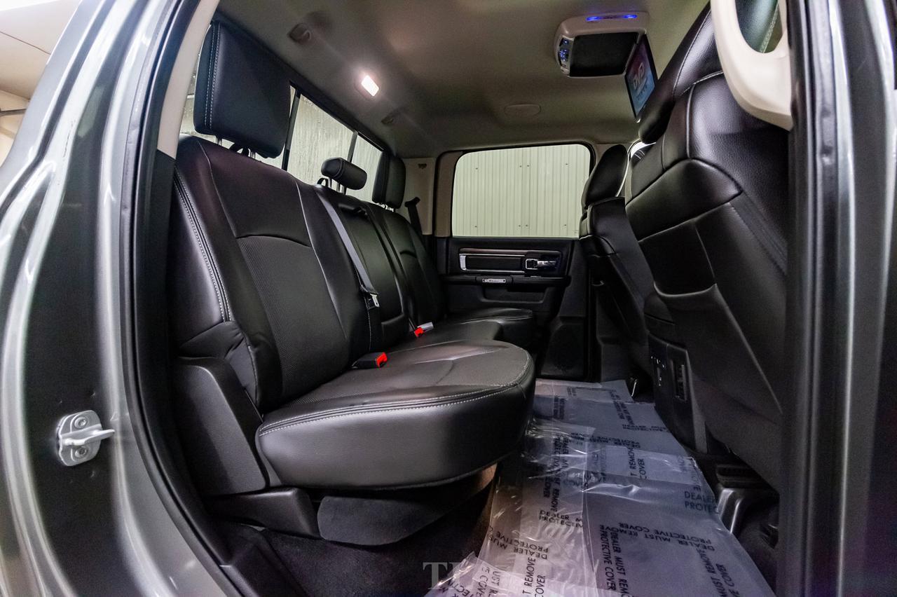 2013 Ram 3500 4x4 Crew Cab Laramie Diesel Leather Nav Lift Red Deer AB