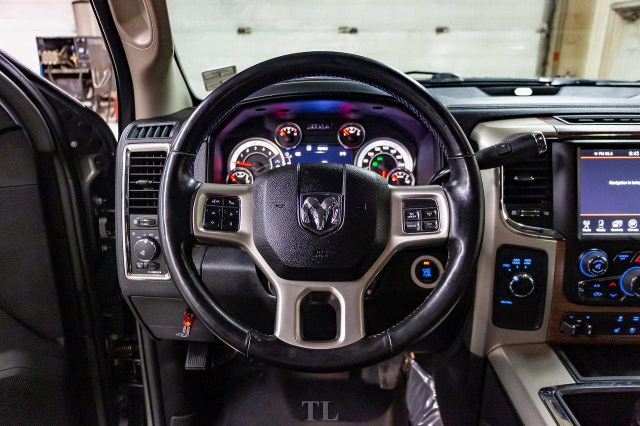 2013 Ram 3500 4x4 Crew Cab Laramie Diesel Leather Nav Lift Red Deer AB