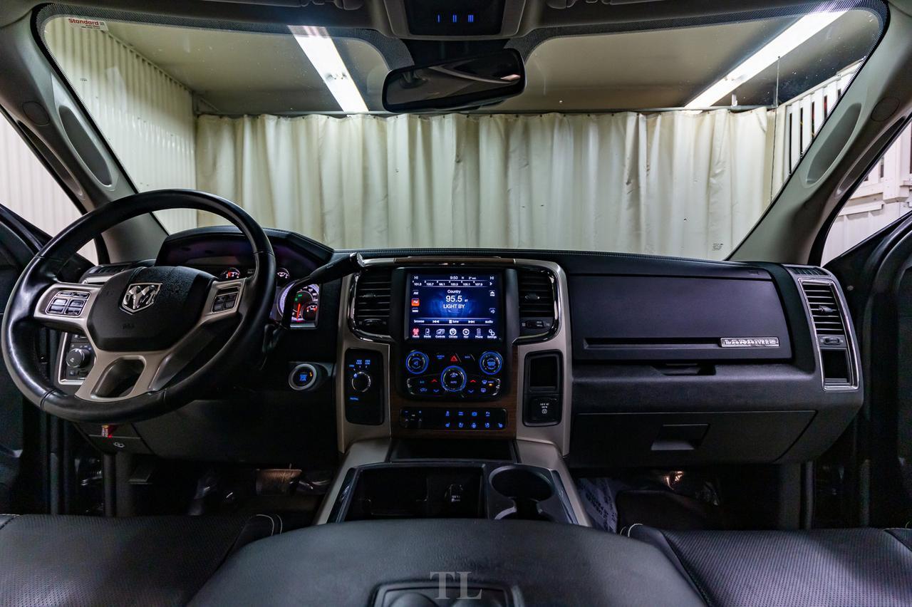 2013 Ram 3500 4x4 Crew Cab Laramie Diesel Leather Nav Lift Red Deer AB