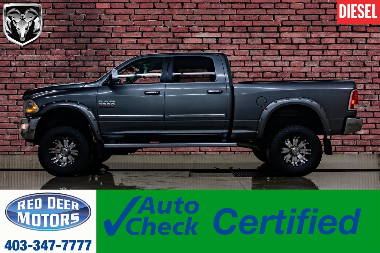 2013 Ram 3500 4x4 Crew Cab Laramie Diesel Leather Nav Lift
