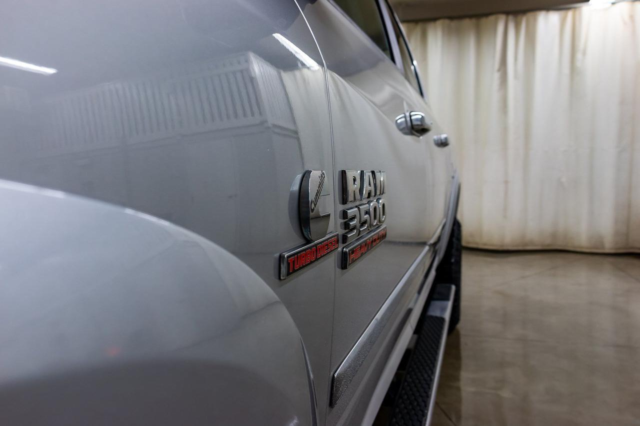 2013 Ram 3500 4x4 Crew Cab Laramie Diesel Leather Roof Nav Red Deer AB