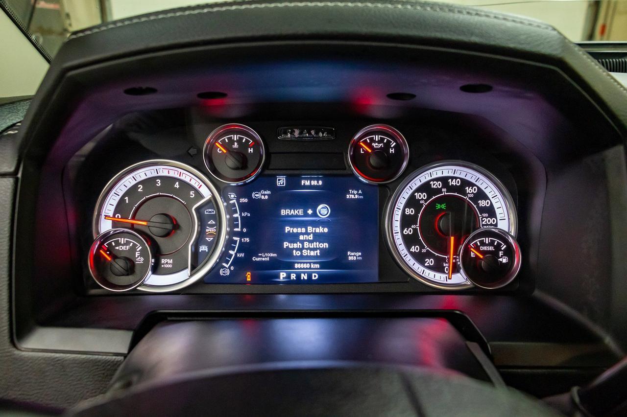 2013 Ram 3500 4x4 Crew Cab Laramie Diesel Leather Roof Nav Red Deer AB