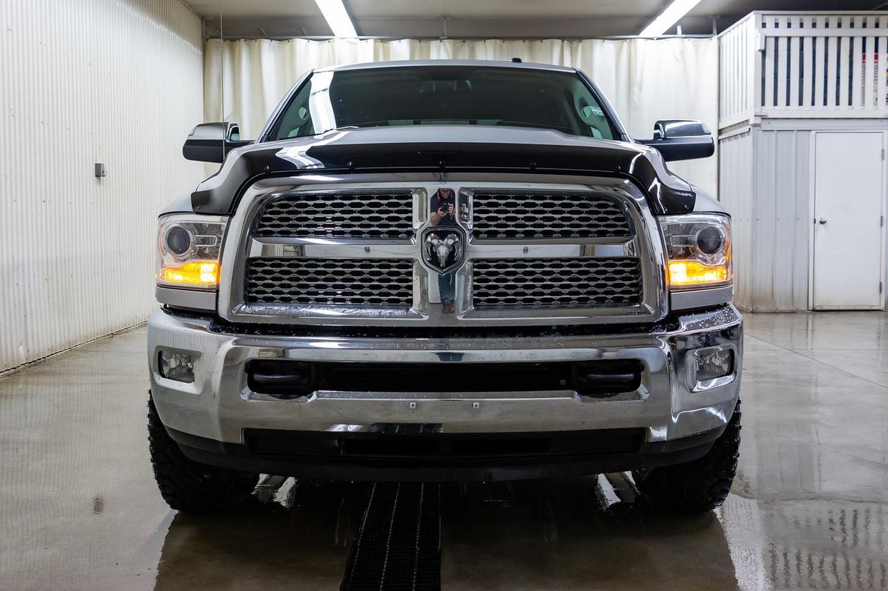 2013 Ram 3500 4x4 Crew Cab Laramie Diesel Leather Roof Nav Red Deer AB