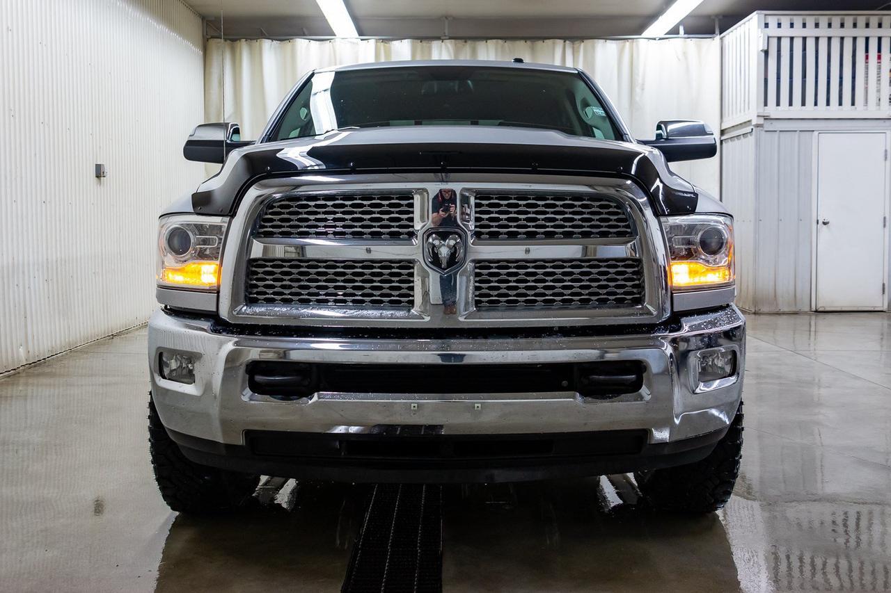 2013 Ram 3500 4x4 Crew Cab Laramie Diesel Leather Roof Nav Red Deer AB