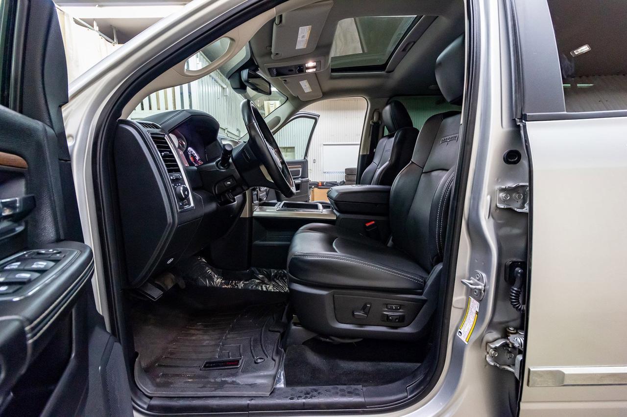 2013 Ram 3500 4x4 Crew Cab Laramie Diesel Leather Roof Nav Red Deer AB