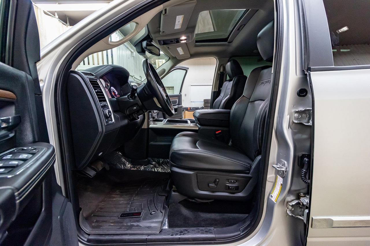 2013 Ram 3500 4x4 Crew Cab Laramie Diesel Leather Roof Nav Red Deer AB
