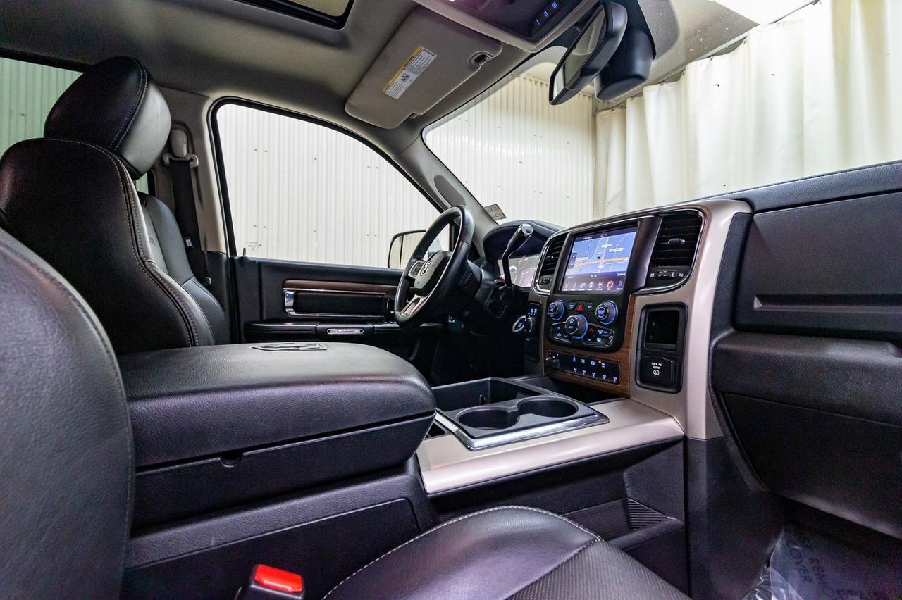 2013 Ram 3500 4x4 Crew Cab Laramie Diesel Leather Roof Nav Red Deer AB