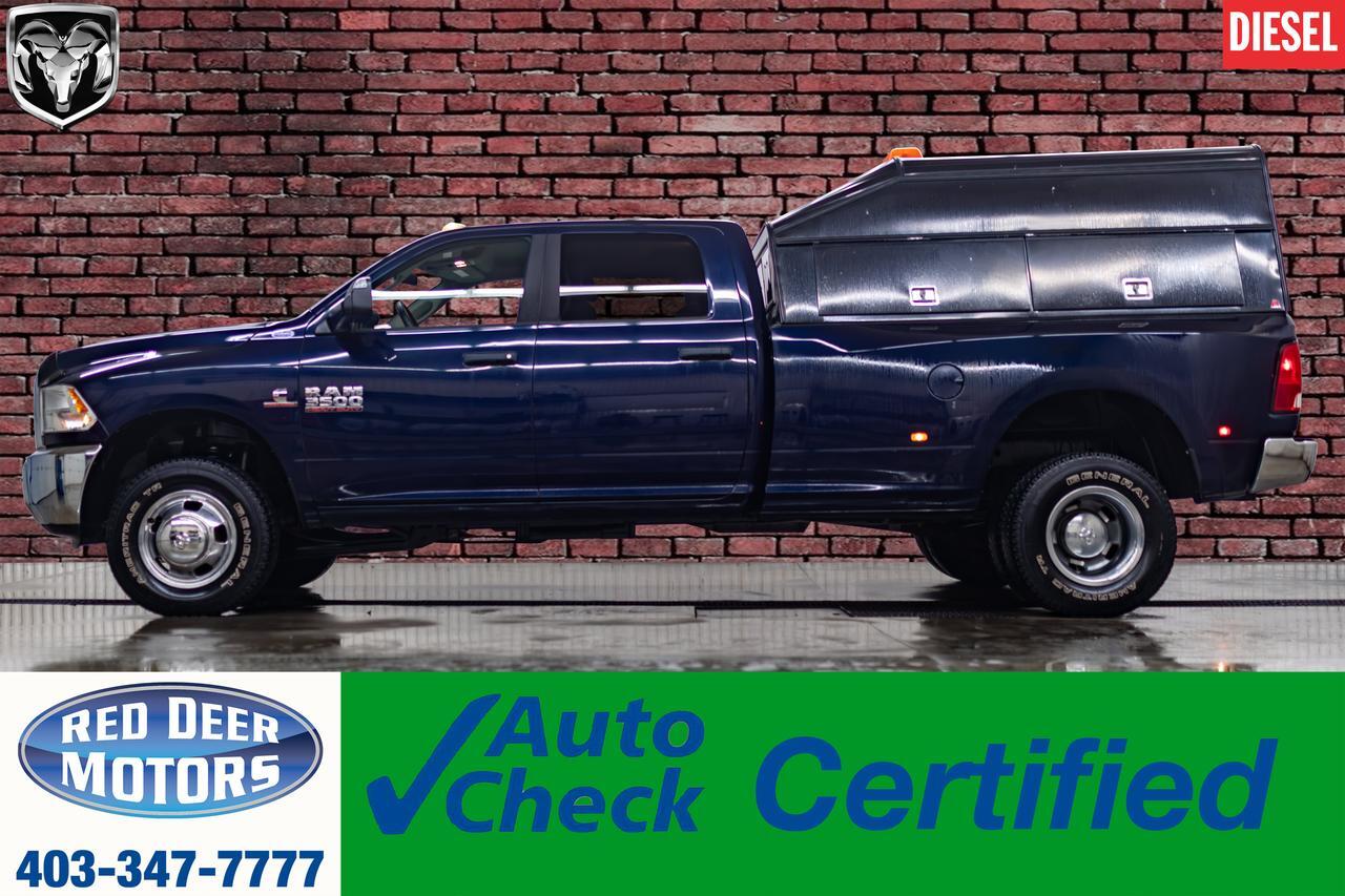2013 Ram 3500 4x4 Crew Cab SLT Dually Diesel PSeat Leer Topper