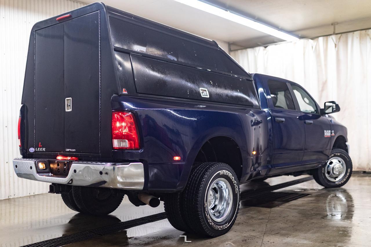 2013 Ram 3500 4x4 Crew Cab SLT Dually Diesel PSeat Leer Topper Red Deer AB