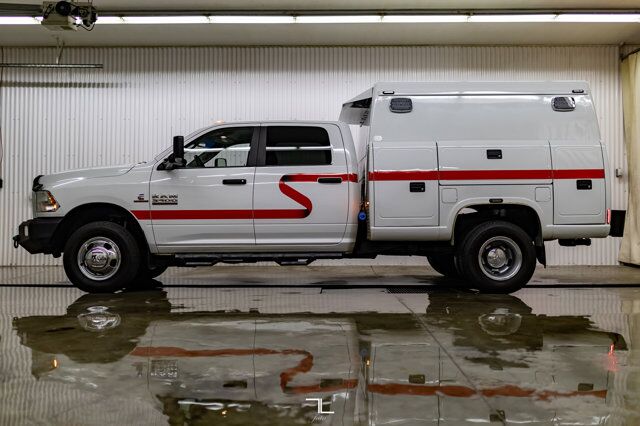 2013 Ram 3500 4x4 Crew Cab SLT Service Box Diesel Manual Red Deer AB