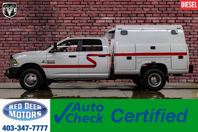 2013 Ram 3500 4x4 Crew Cab SLT Service Box Diesel Manual