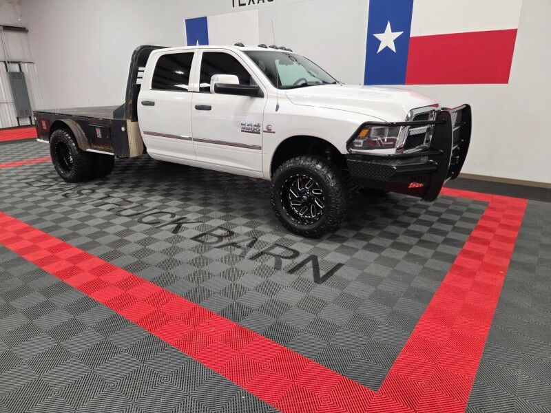 2013 Ram 3500 Flatbed Dually 4WD 6.7L Diesel AISIN Transmission Wheels NEW 35in TIRES FREE WARRANTY Arlington TX