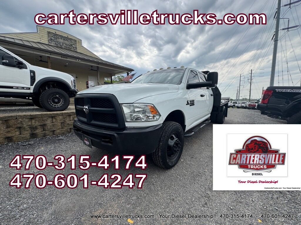 2013 Ram 3500 SOLD SOLD SOLD*** Tradesman 4X4 - FLATBED -AISIN - DUALLY -  DELETED Cartersville GA