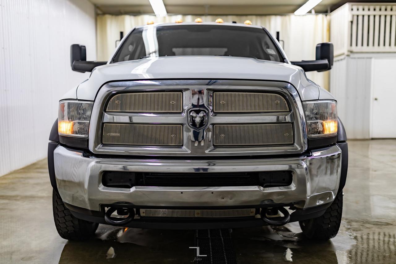 2013 Ram 4500 4x4 Crew Cab ST Diesel Manual Deck Red Deer AB