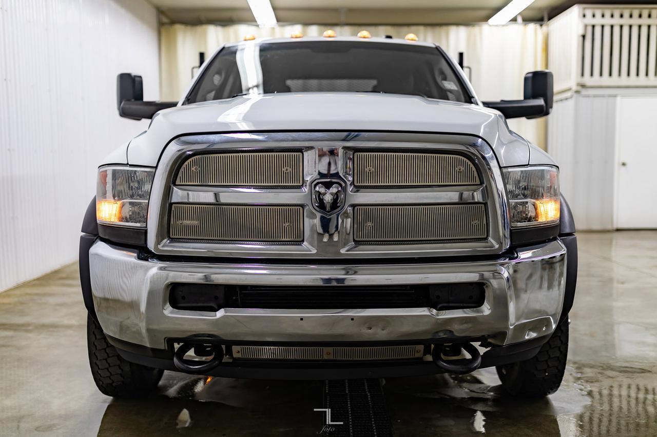 2013 Ram 4500 4x4 Crew Cab ST Diesel Manual Deck Red Deer AB