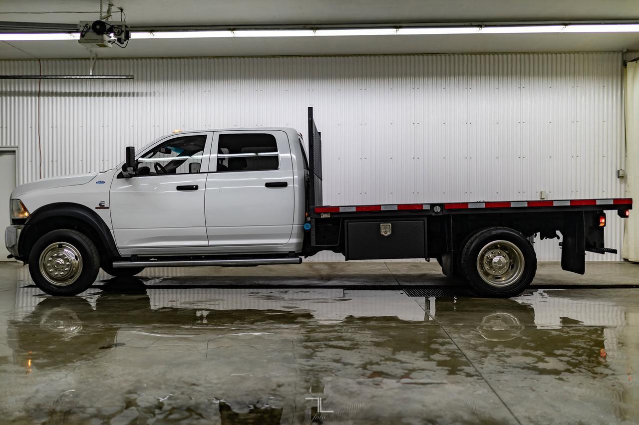 2013 Ram 4500 4x4 Crew Cab ST Diesel Manual Deck Red Deer AB