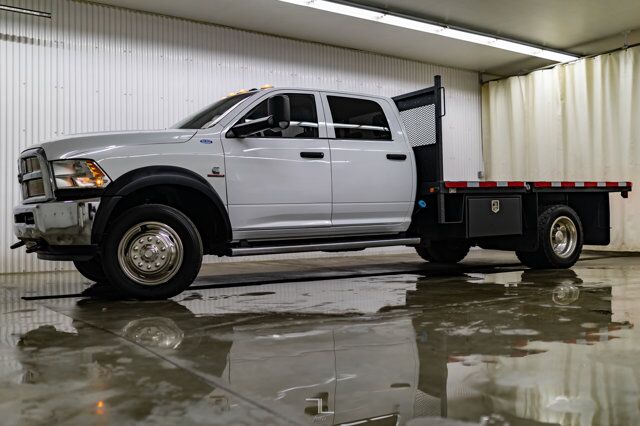 2013 Ram 4500 4x4 Crew Cab ST Diesel Manual Deck Red Deer AB