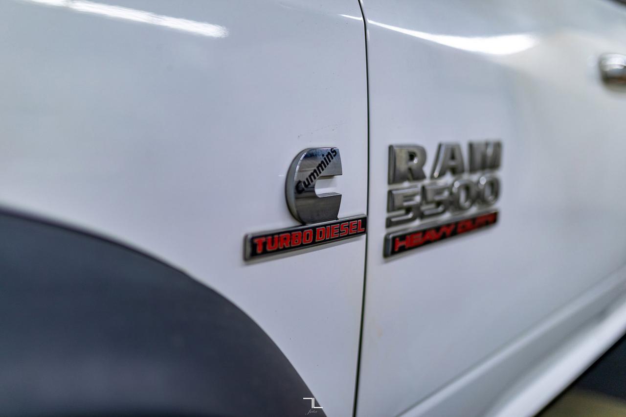 2013 Ram 5500 4x4 Crew Cab Laramie Deck Diesel AISIN Leather Red Deer AB