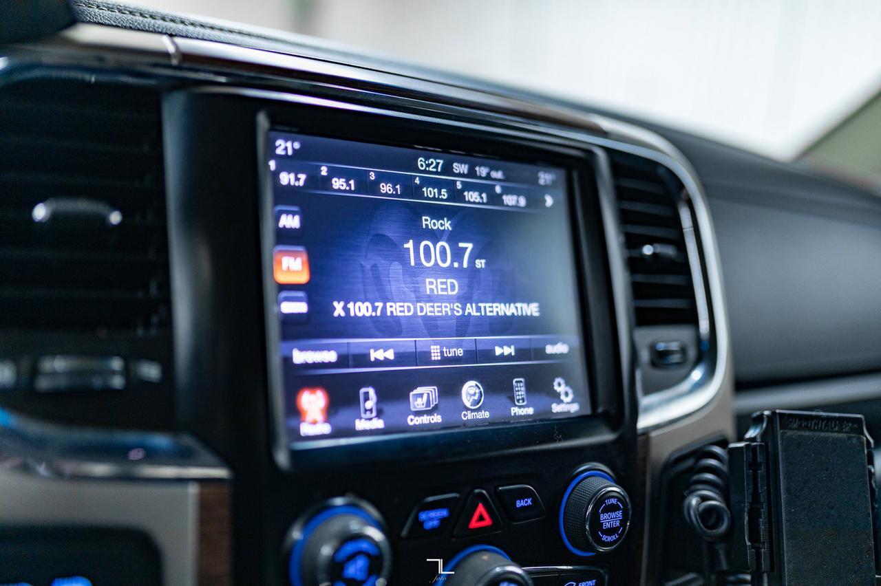 2013 Ram 5500 4x4 Crew Cab Laramie Deck Diesel AISIN Leather Red Deer AB