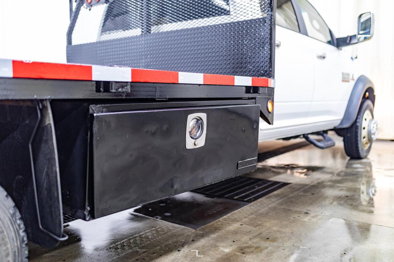 2013 Ram 5500 4x4 Crew Cab Laramie Deck Diesel AISIN Leather Red Deer AB