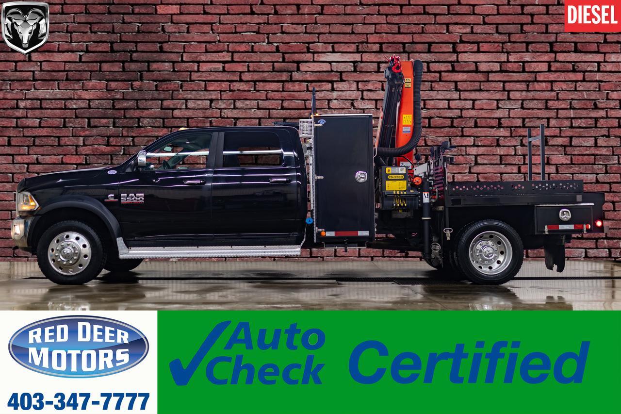 2013 Ram 5500 4x4 Crew Cab Laramie Picker Diesel Leather
