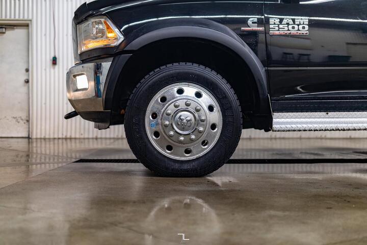 2013 Ram 5500 4x4 Crew Cab Laramie Picker Diesel Leather Red Deer AB