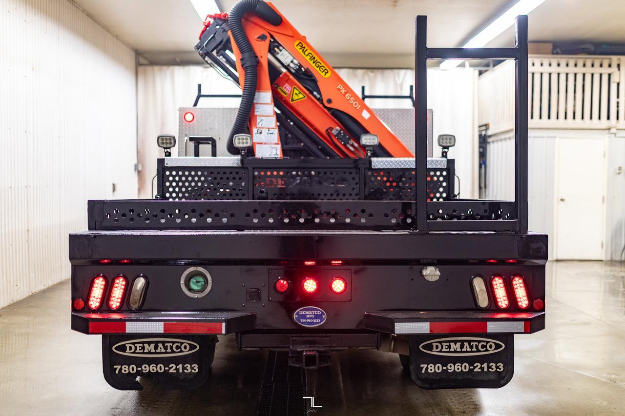 2013 Ram 5500 4x4 Crew Cab Laramie Picker Diesel Leather Red Deer AB