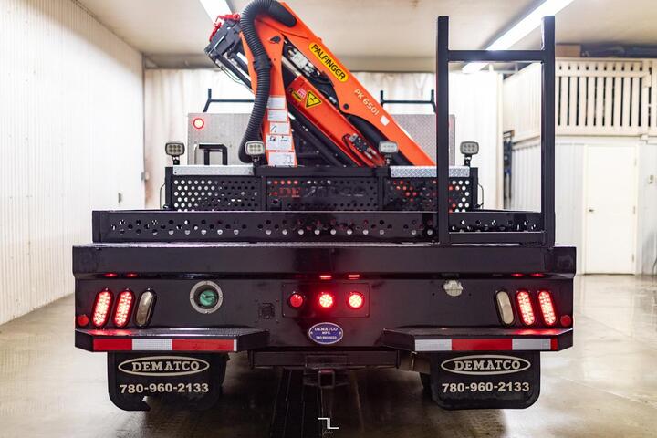 2013 Ram 5500 4x4 Crew Cab Laramie Picker Diesel Leather Red Deer AB