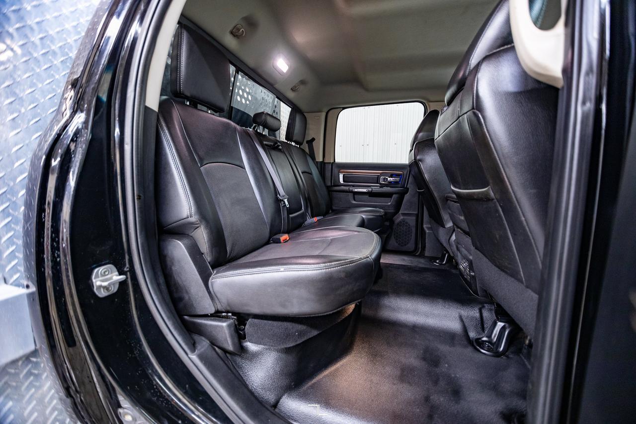 2013 Ram 5500 4x4 Crew Cab Laramie Picker Diesel Leather Red Deer AB