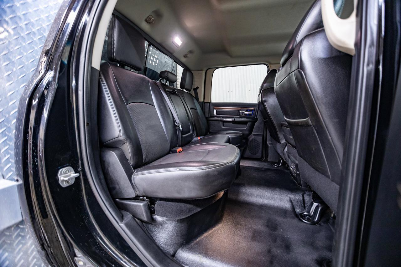 2013 Ram 5500 4x4 Crew Cab Laramie Picker Diesel Leather Red Deer AB