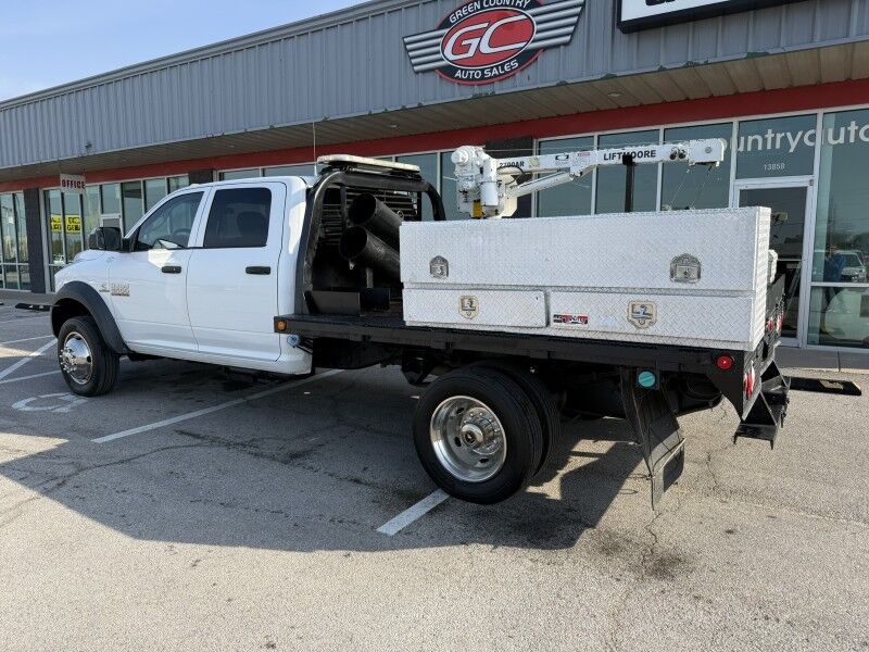 2013 Ram 5500 4x4 Diesel Flatbed w/ Crane Tradesman Collinsville OK