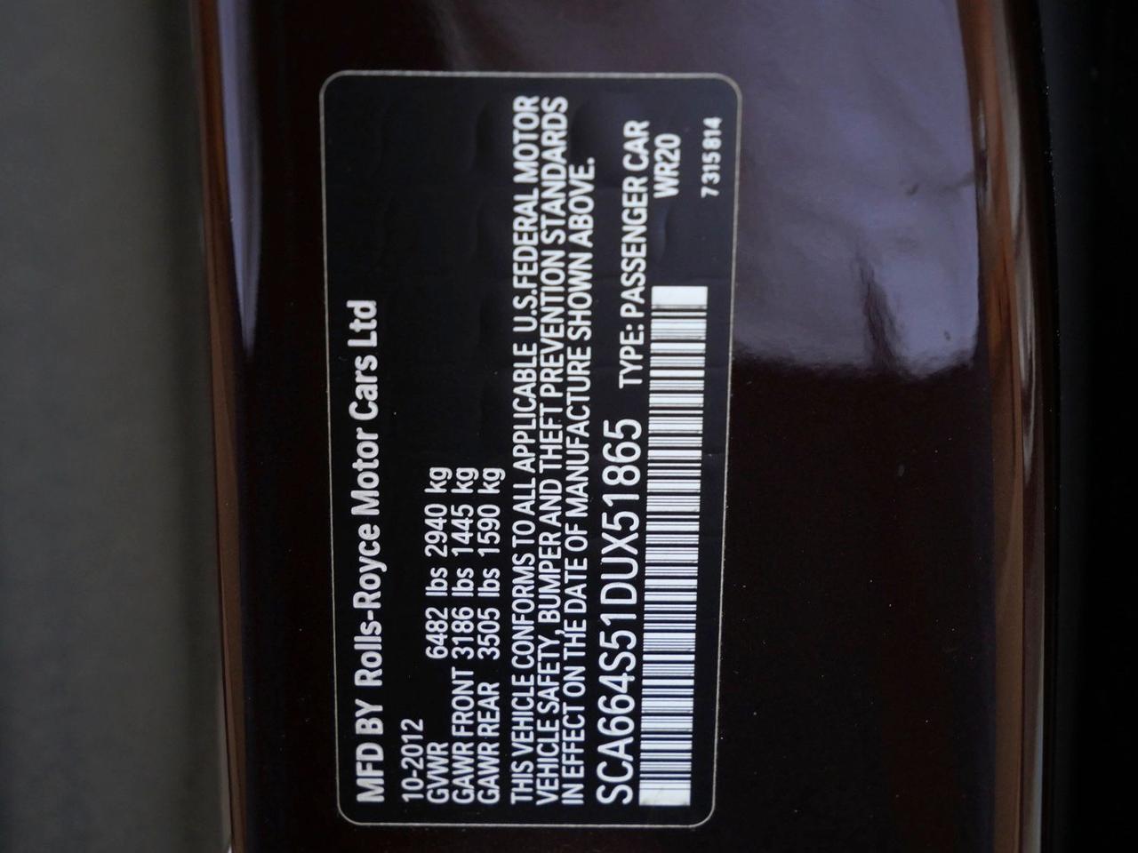 2013 Rolls-Royce Ghost Lawrence KS